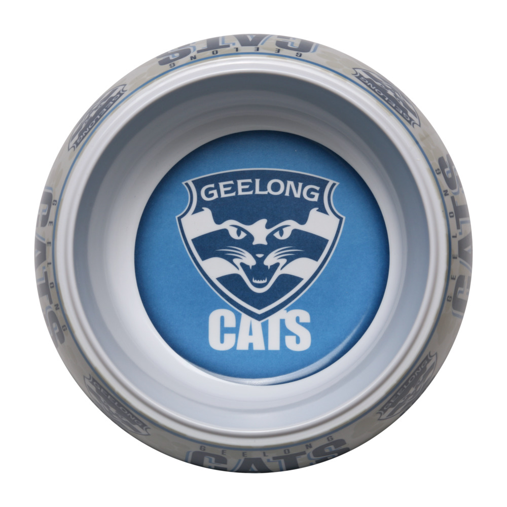 Geelong Cats Dog Bowl Pet Accessories