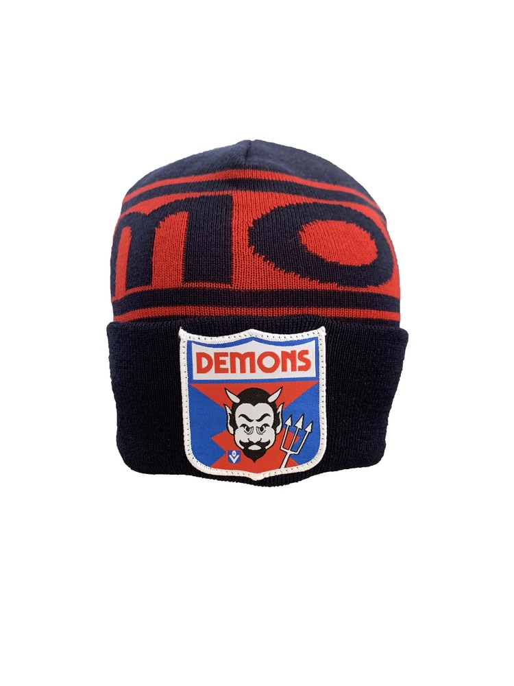 Melbourne Demons Woollen Australian Made Beanie