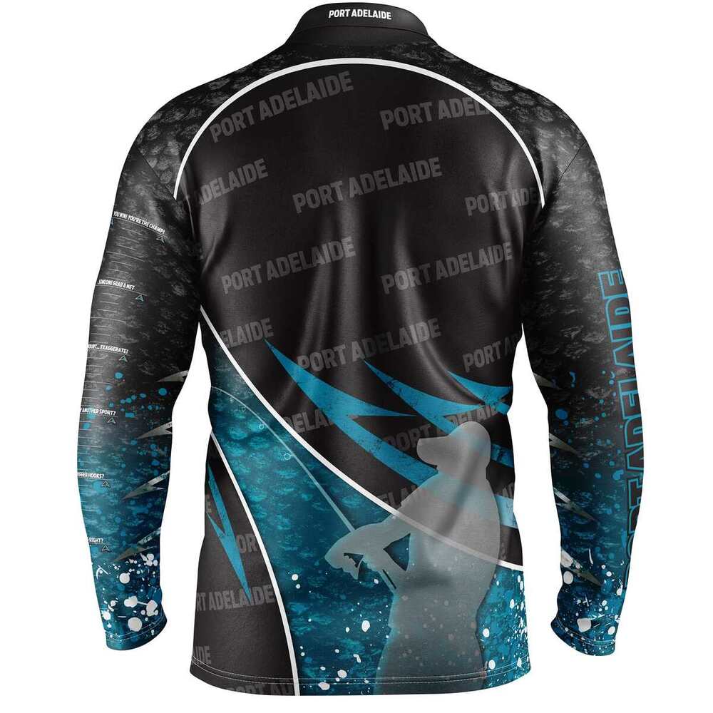 Port Adelaide Power Adults Fishing Shirt