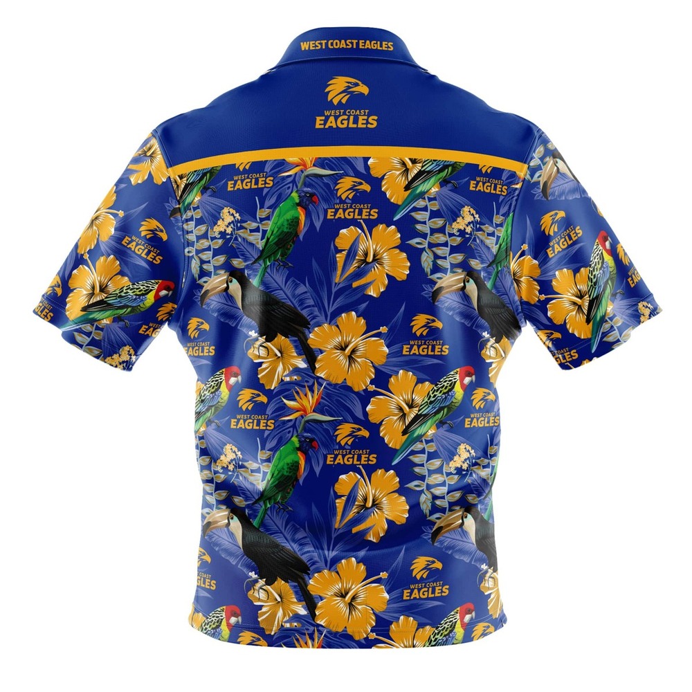 West Coast Eagles Fanatics Button-Up Shirt