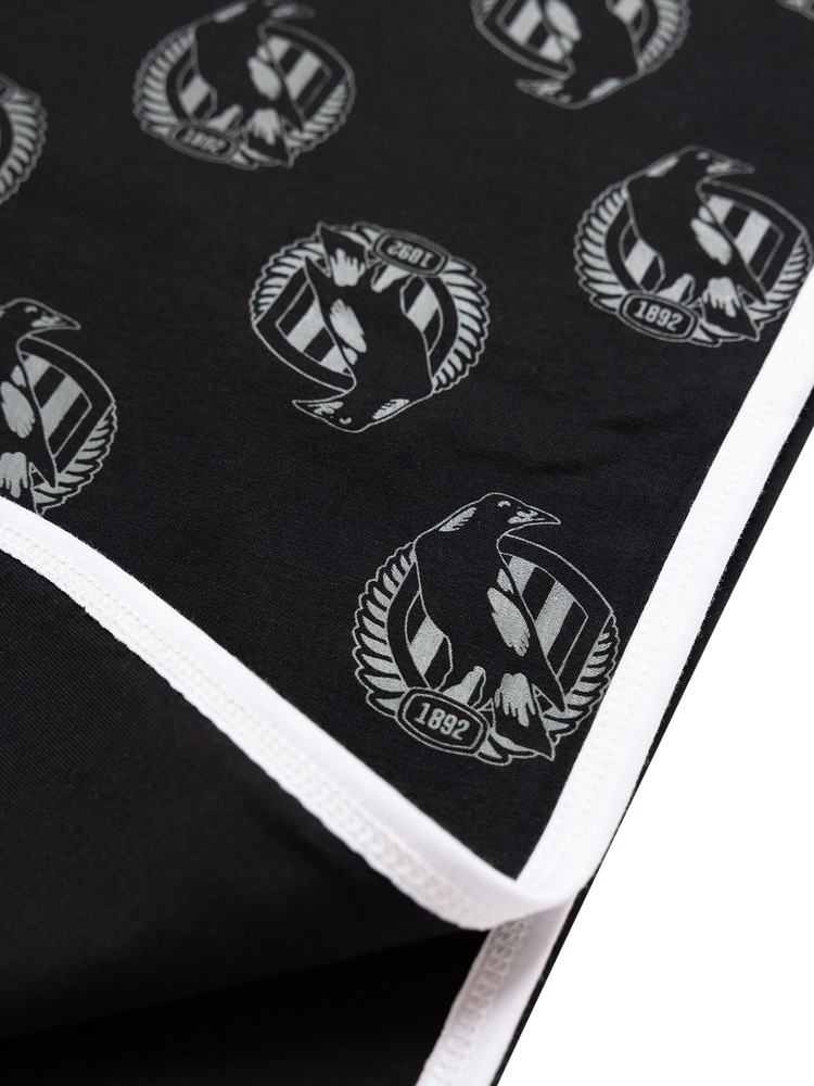 Collingwood Magpies Cotton Baby Blanket