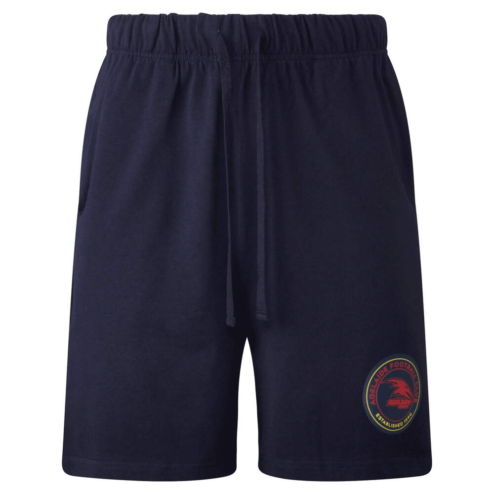 Adelaide Crows Mens Cotton Logo Shorts