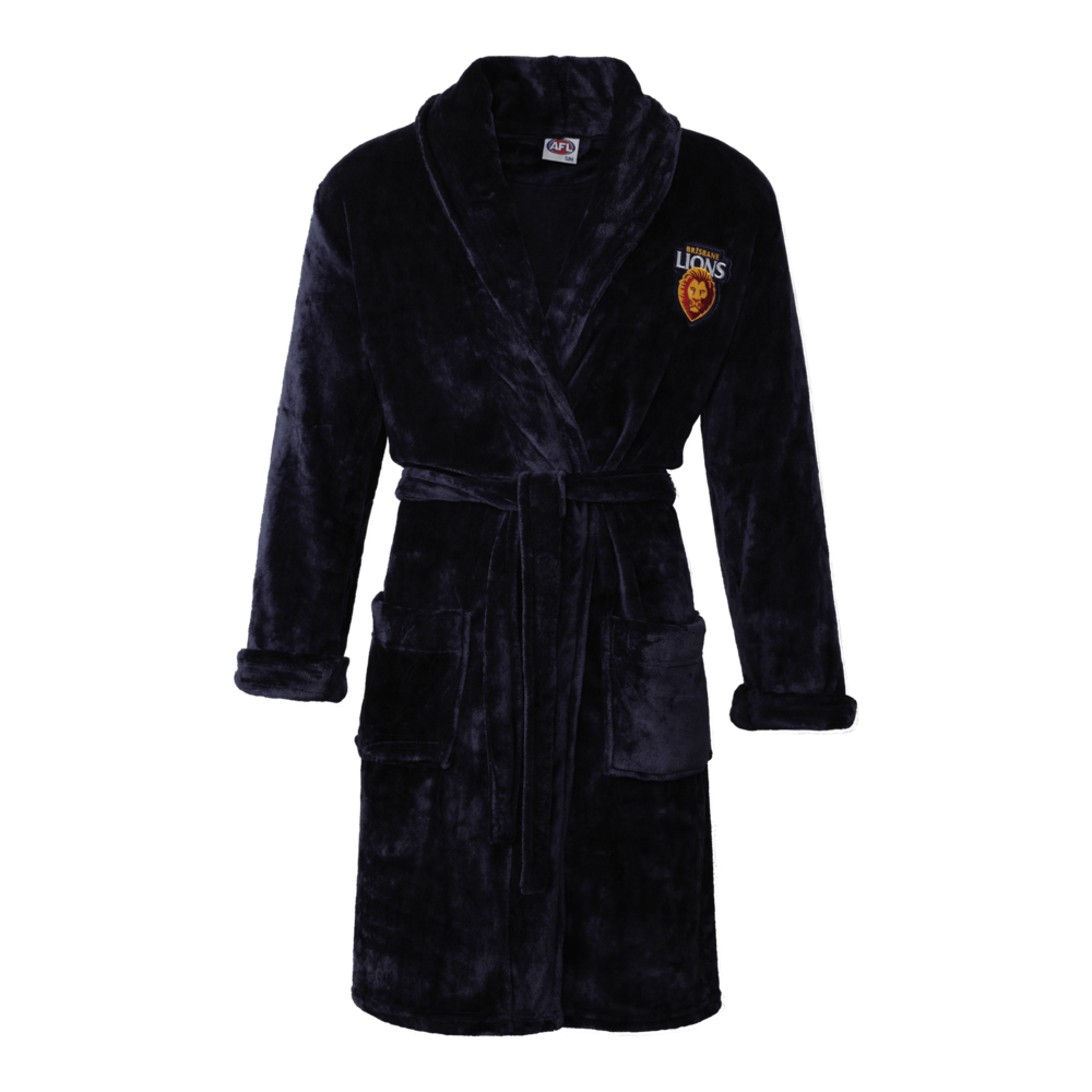 Brisbane Lions Adults Bath Robe