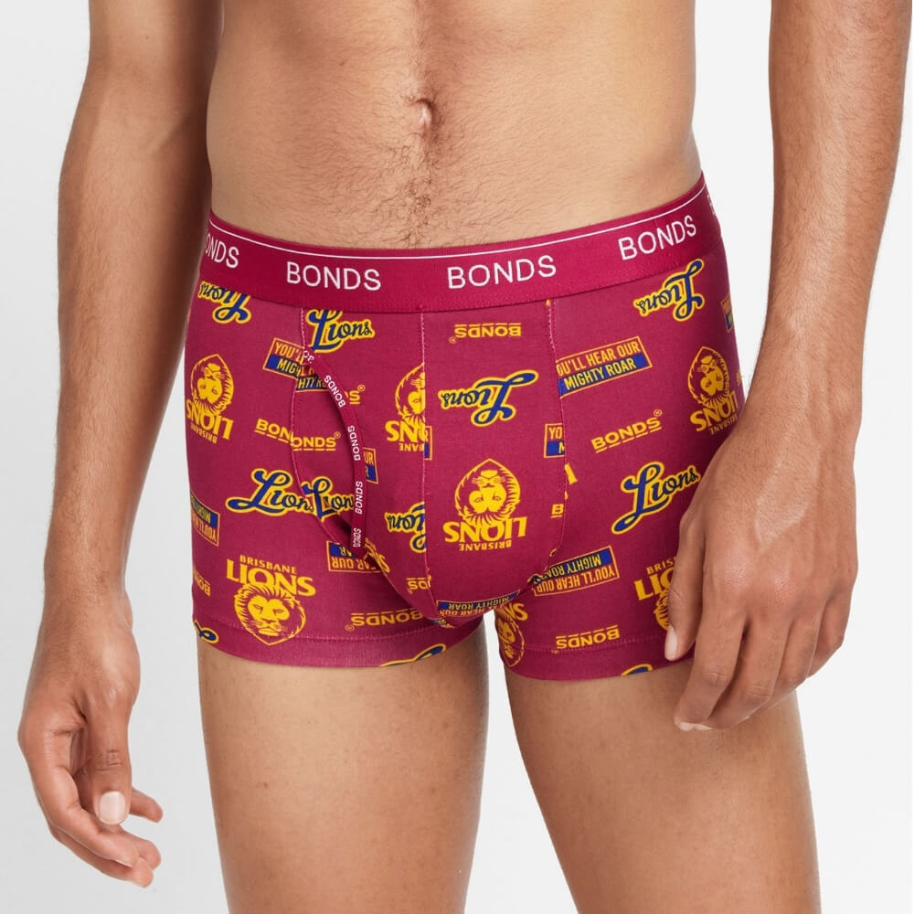 Brisbane Lions Bonds Mens Guyfront Trunk