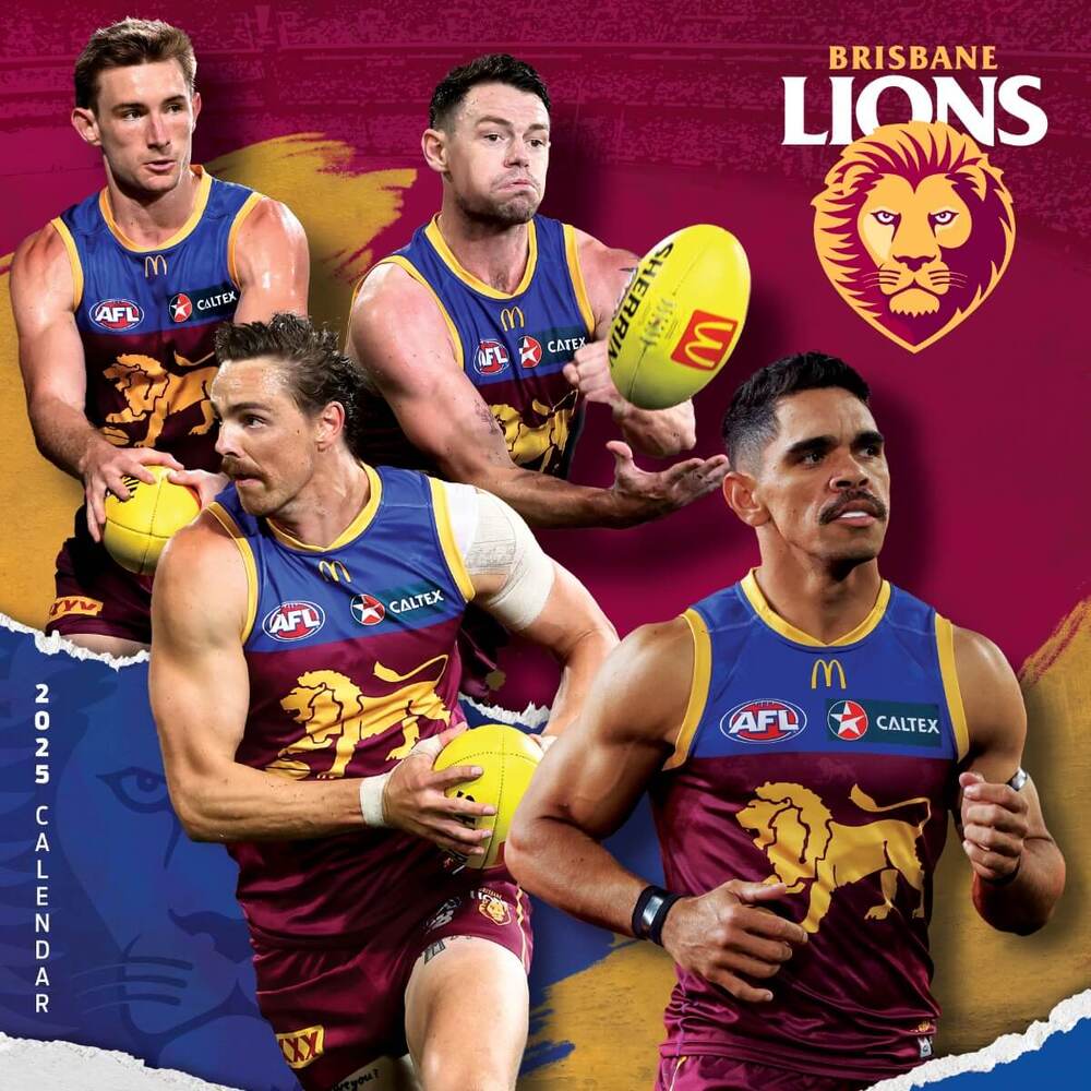 Brisbane Lions 2024 AFL Calendar