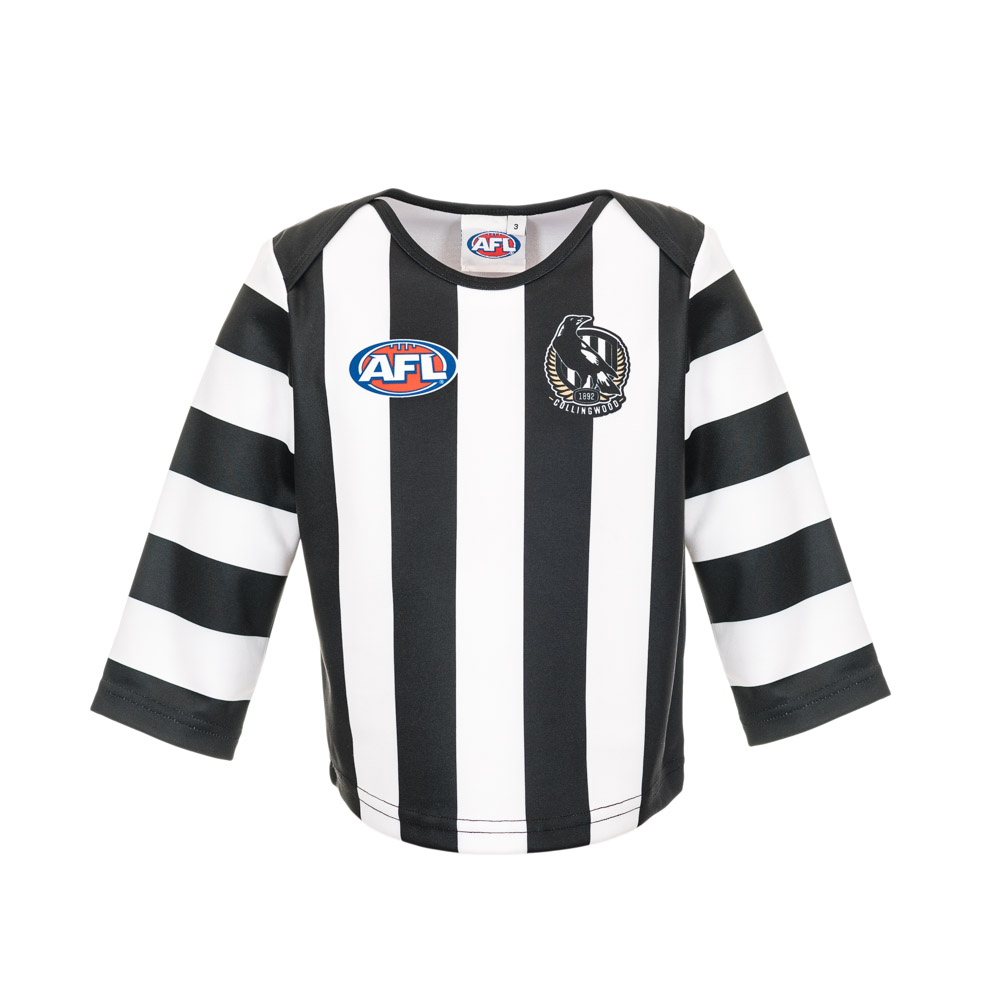 collingwood long sleeve jersey