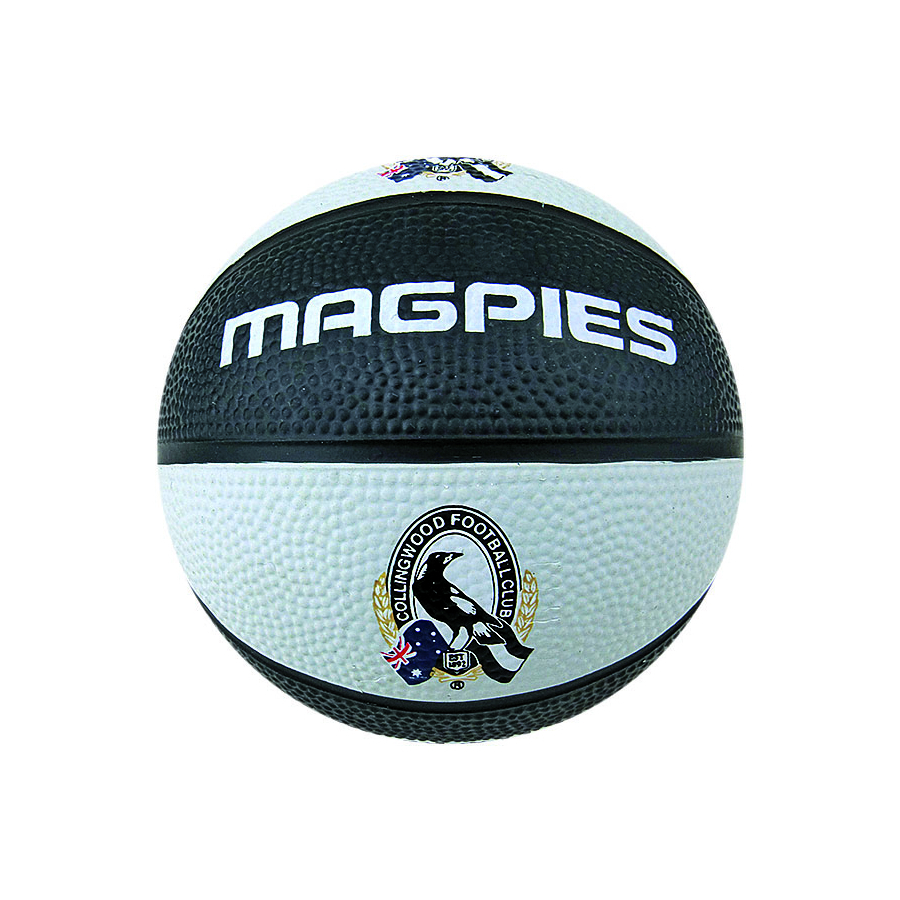 Magpies Afl Mini Basketball Sports Fun For All