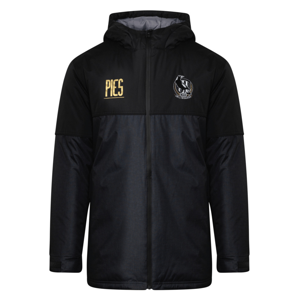 Collingwood Magpies Mens Stadium Jacket SizeL