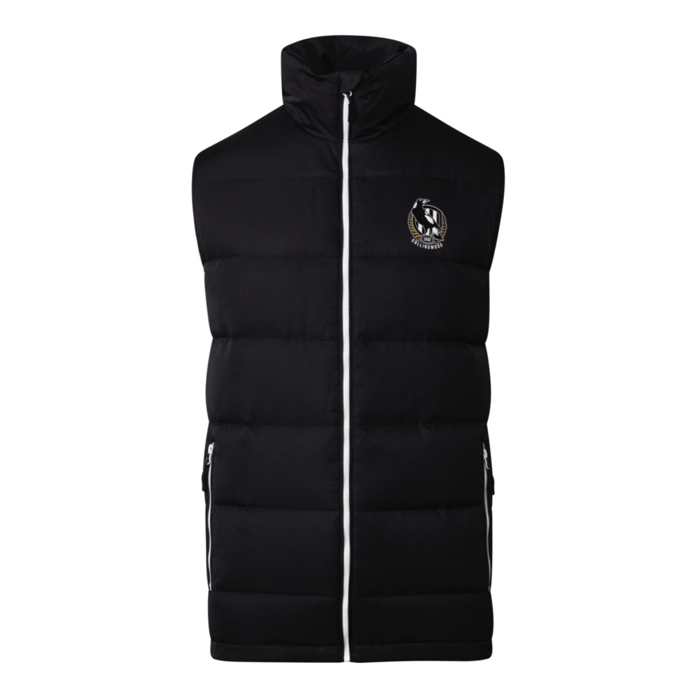 Collingwood Magpies Mens Down Vest