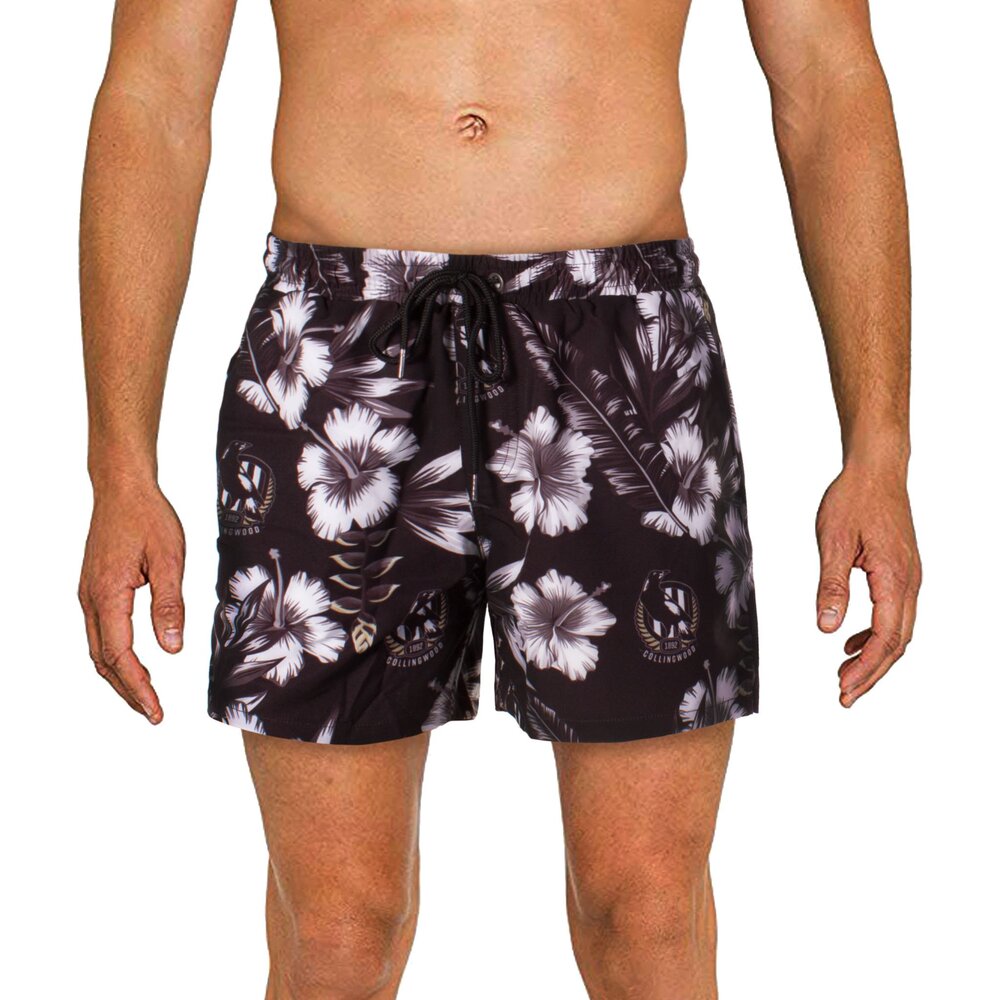 Collingwood Magpies Hawaiian Shorts