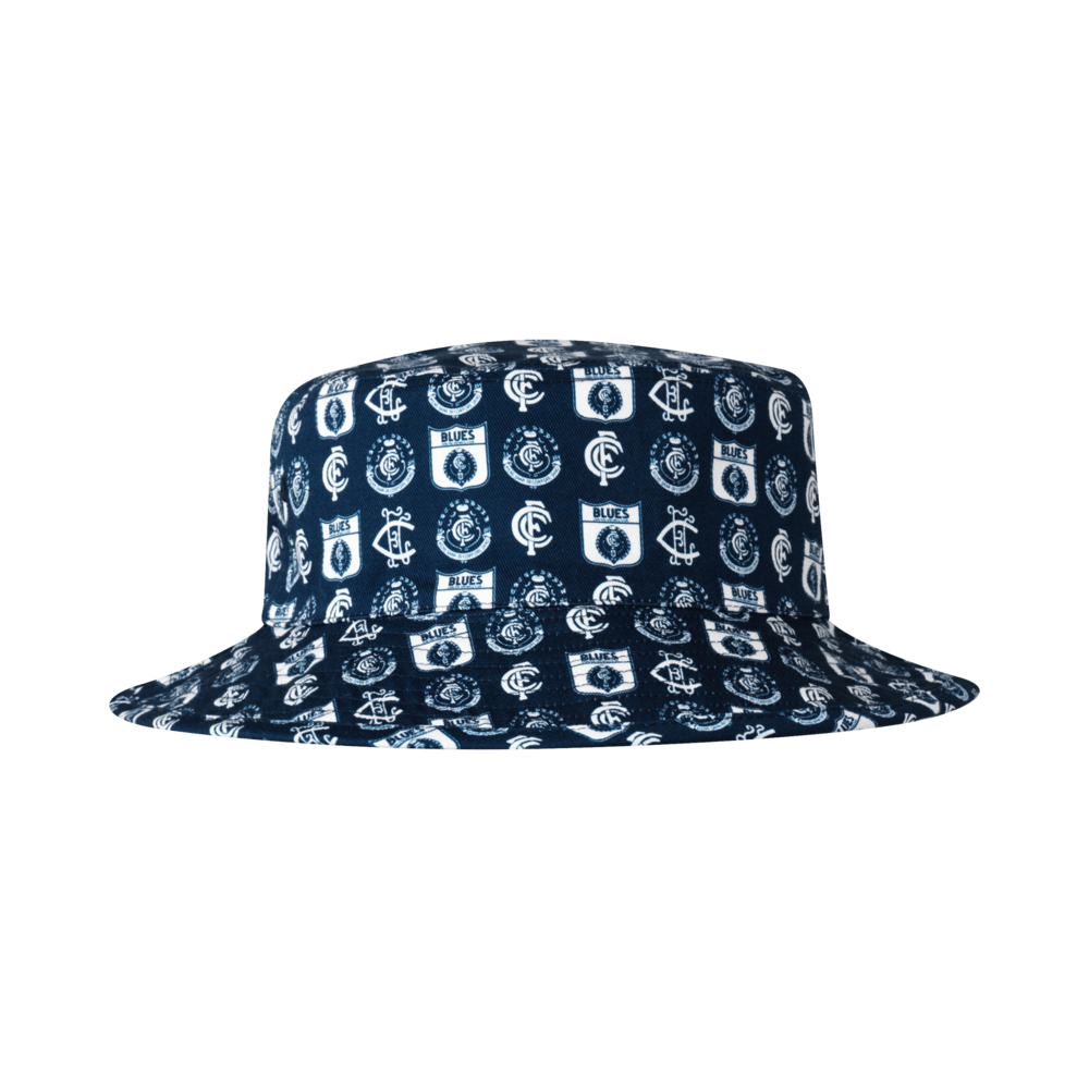 Carlton Blues Adults Reversible Bucket Hat