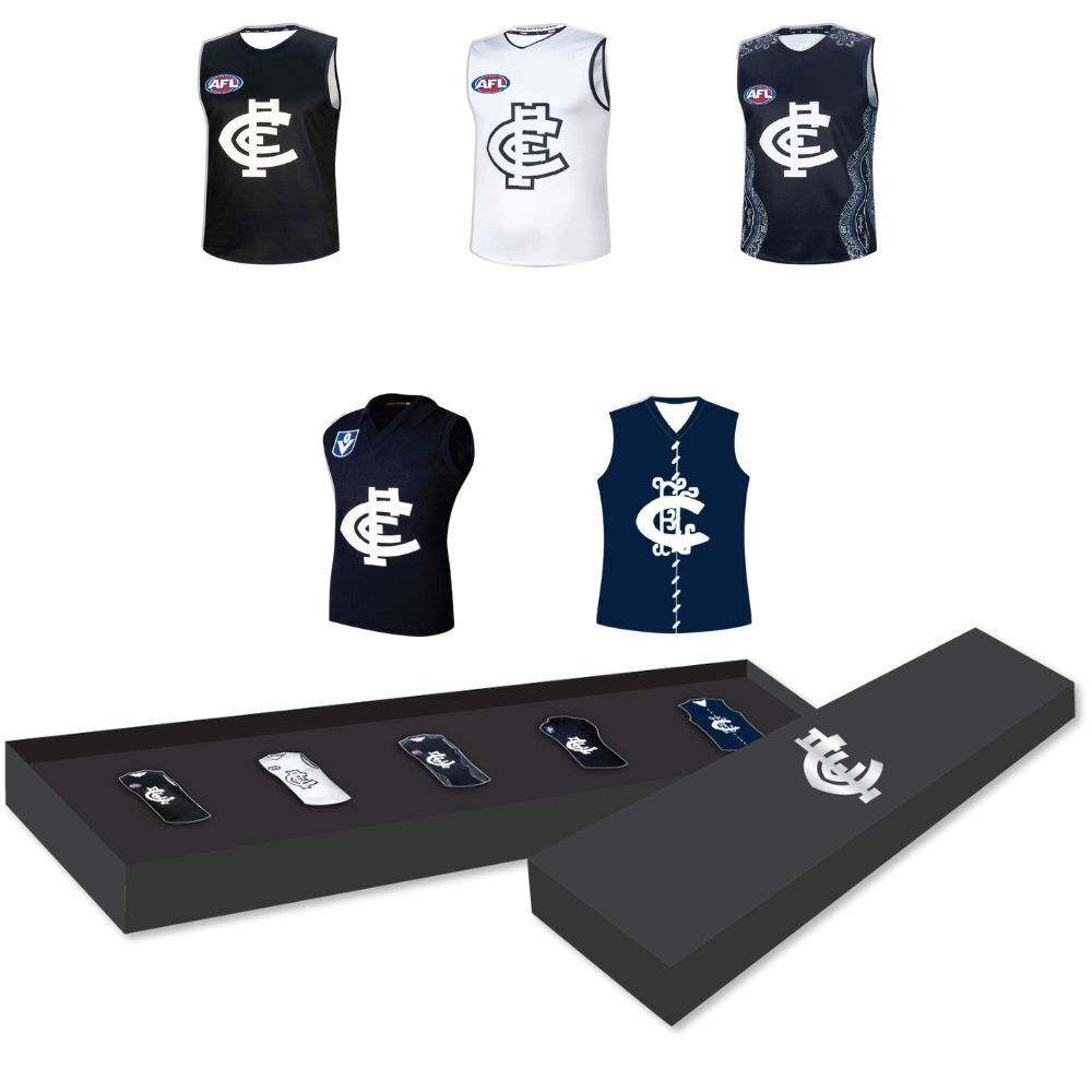 undefined | Carlton Blues Guernsey Designs Pin Set