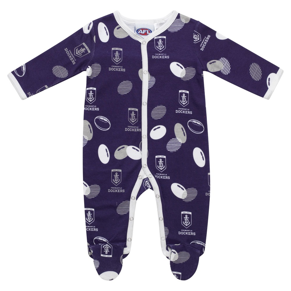 Fremantle Dockers Babies Coverall