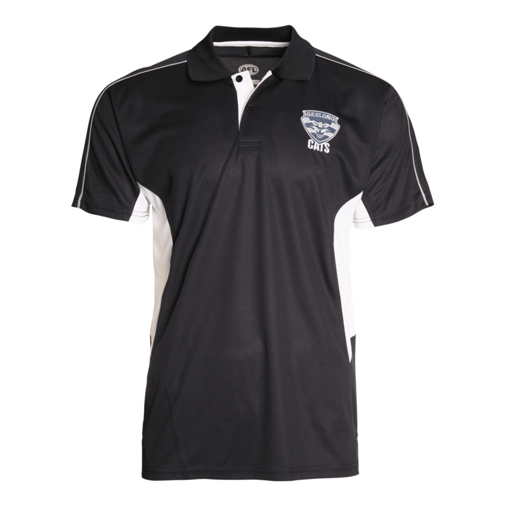 Geelong Cats Mens Premium Polo Shirt