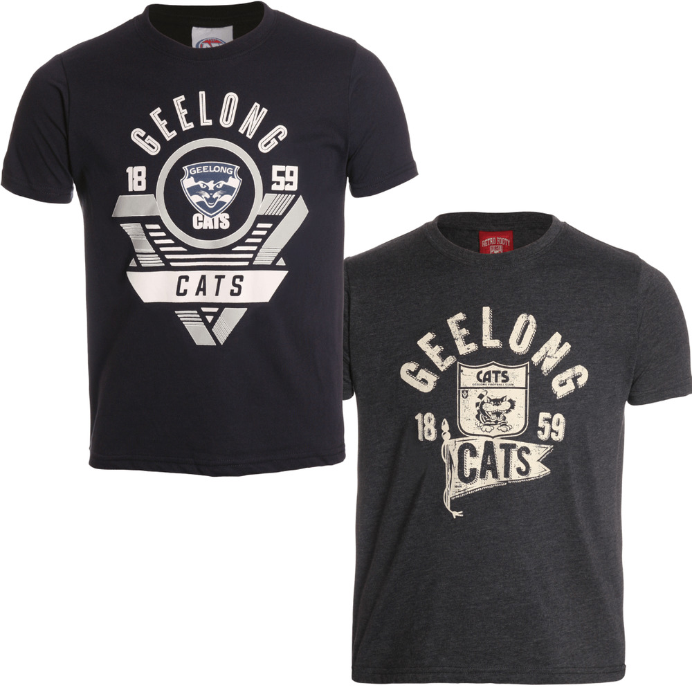 Geelong Cats Youths TShirts Twin Pack