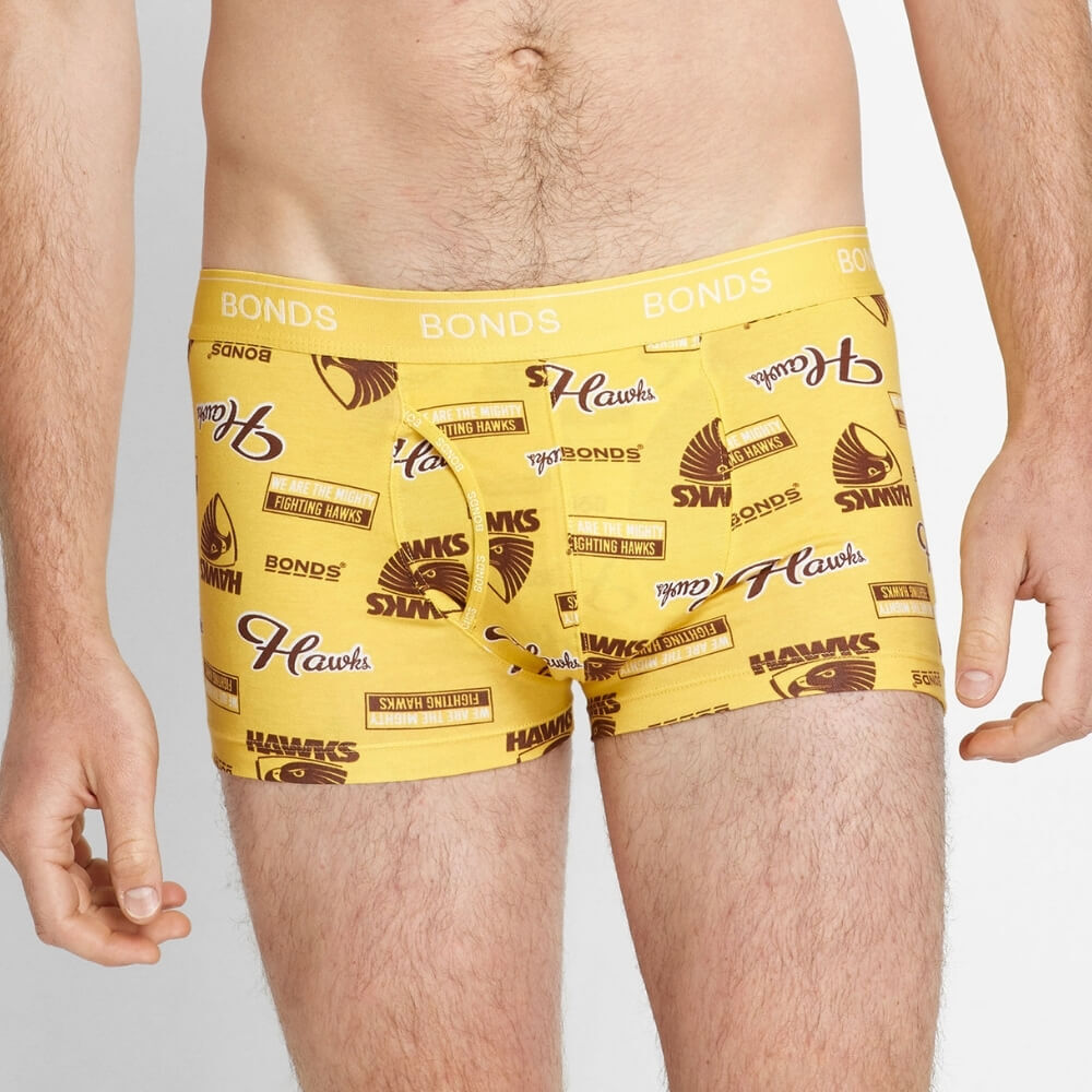 Hawthorn Hawks Bonds Mens Guyfront Trunk