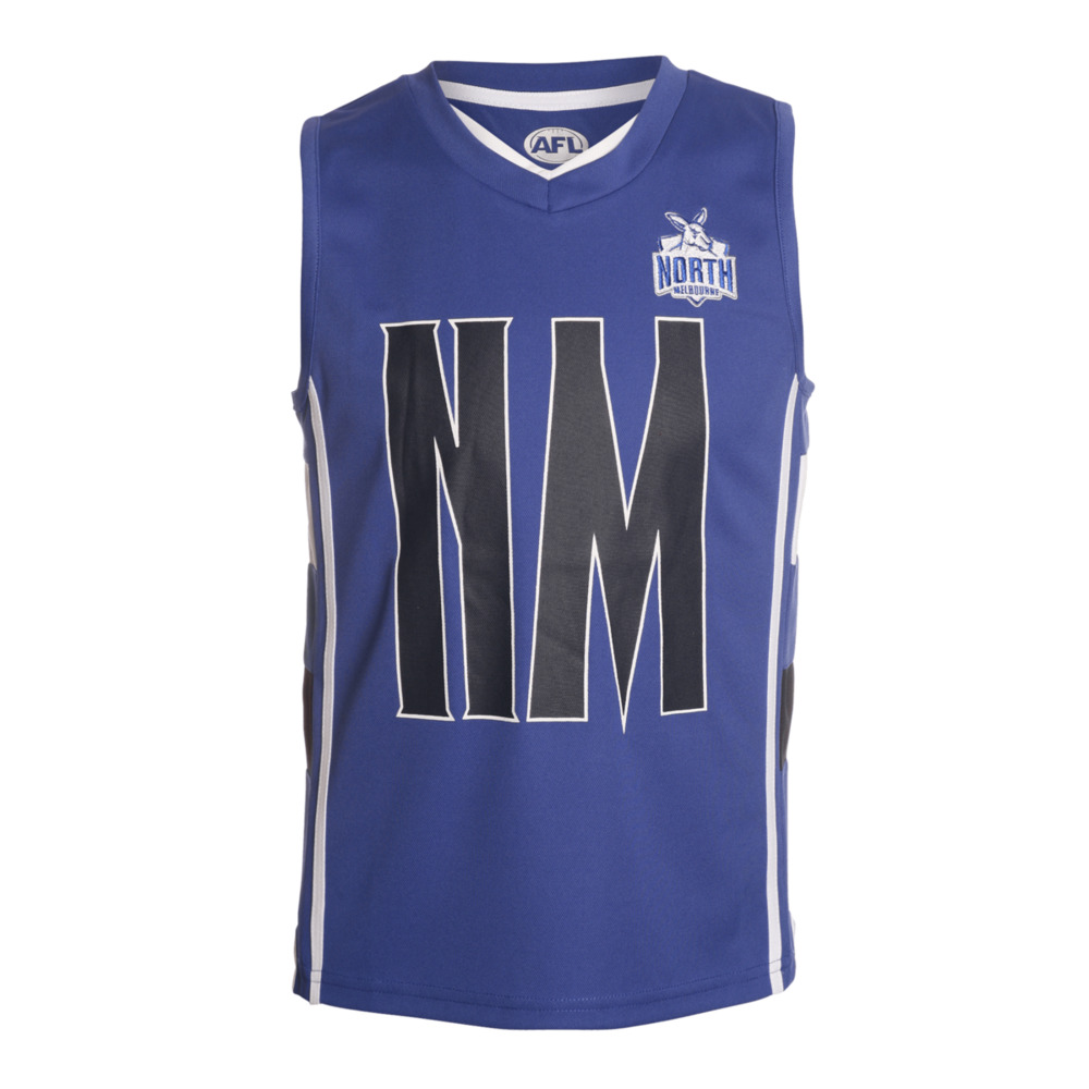 North Melbourne Kangaroos Youths Club Basketball Jersey
