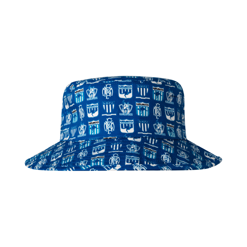 North Melbourne Kangaroos Adults Reversible Bucket Hat