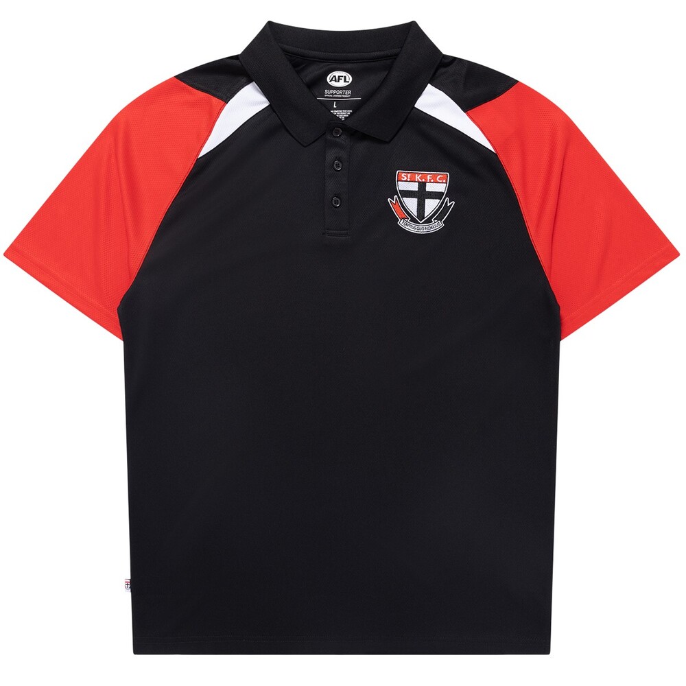 St Kilda Saints Mens Performance Polo