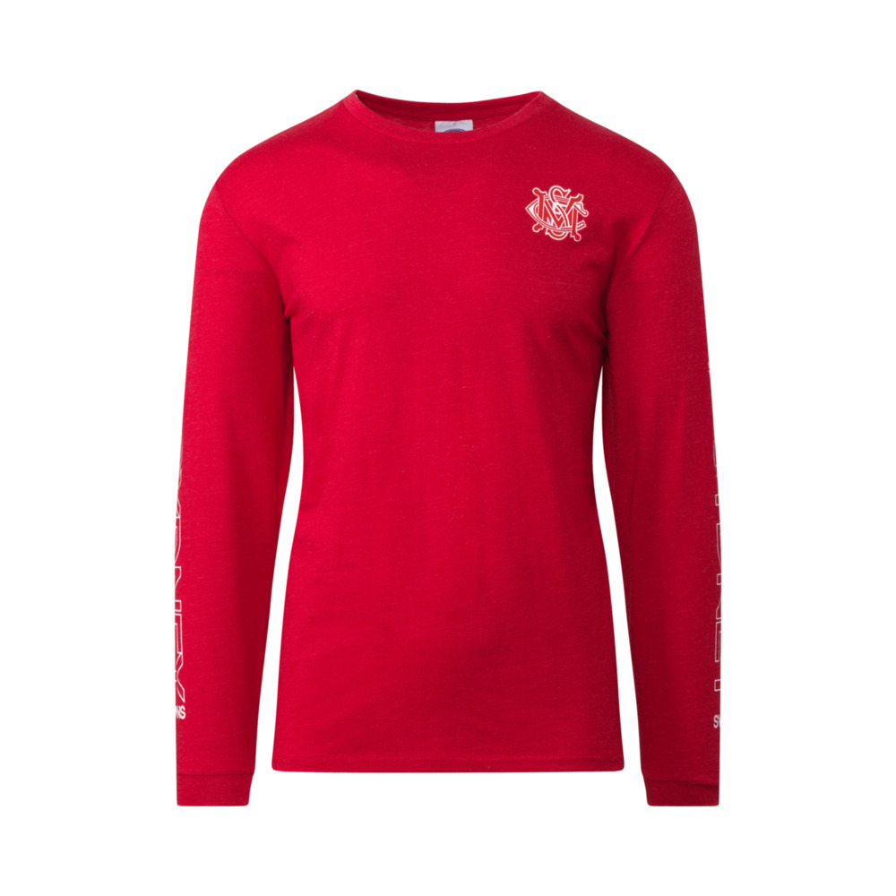 Sydney Swans Mens Supporter Long Sleeve Tee