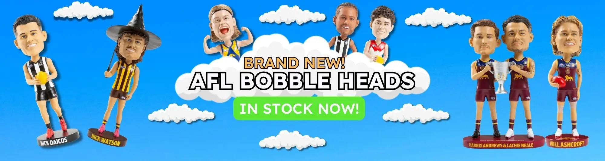 New AFL Bobbleheads