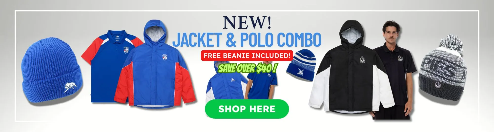 New! Jacket & Polo Combo