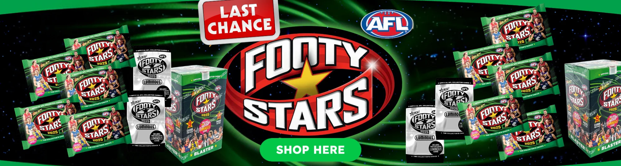 Footy Stars Footy Cards - Last Chance!