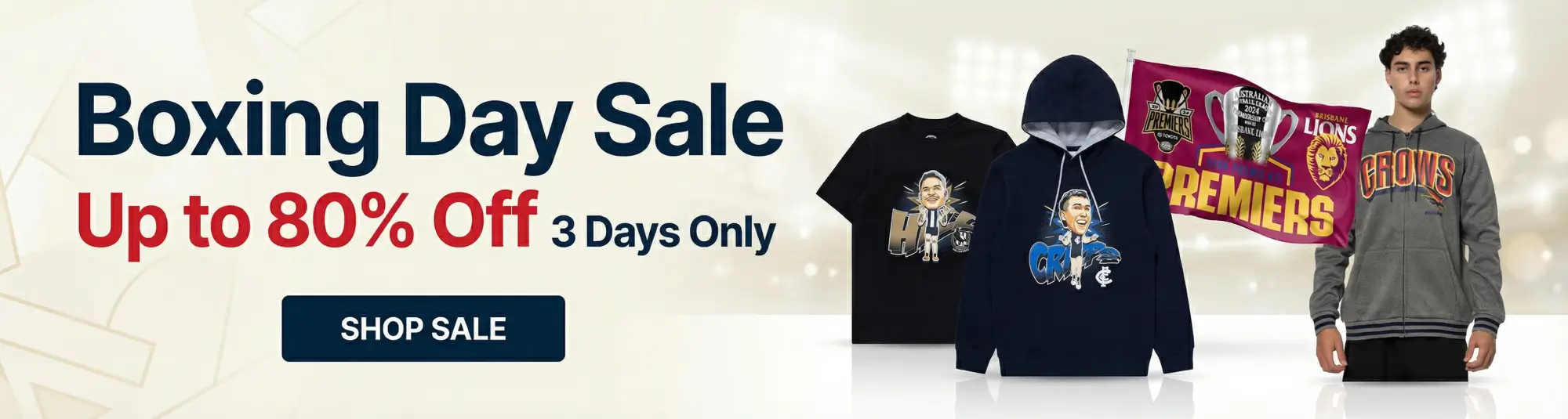 Boxing Day Sale on NOW!