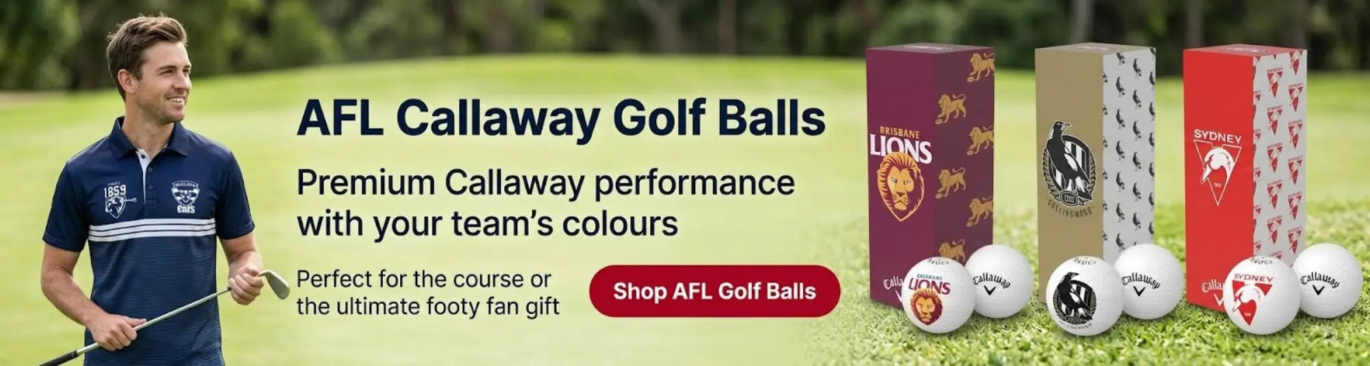 AFL Callaway Golf Balls