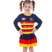 Image of Adelaide Crows Girls Footysuit Dress