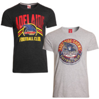 Adelaide Crows Mens 2 Tees Pack