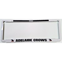 Image of Adelaide Crows Car Number Plate Surrounds Set of 2