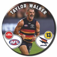 Adelaide Crows 2026 Player Action Badge - WALKER