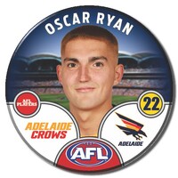Adelaide Crows 2025 Player Pin Badge - RYAN