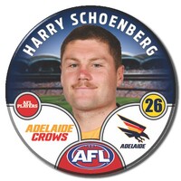 Adelaide Crows 2025 Player Pin Badge - SCHOENBERG