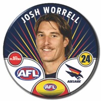 Adelaide Crows 2026 Player Pin Badge - WORRELL