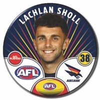 Adelaide Crows 2026 Player Pin Badge - SHOLL