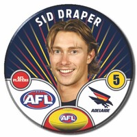 Adelaide Crows 2026 Player Pin Badge - DRAPER