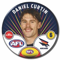 Adelaide Crows 2026 Player Pin Badge - CURTIN