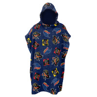 Adelaide Crows Youths Hooded Beach Towel