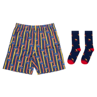 Adelaide Crows Boxer Shorts & Socks Gift Pack
