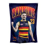 Image of Adelaide Crows Izak Rankine Wall Flag