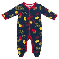 Image of Adelaide Crows Babies Coverall