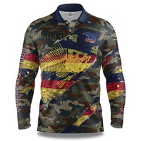 Image of Adelaide Crows Bones Fishing Shirt
