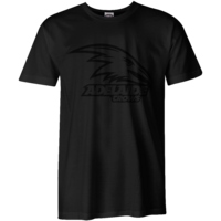 Adelaide Crows Mens Stealth Black Tee