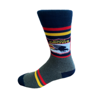Image of Adelaide Crows Retro Shield Mens Socks