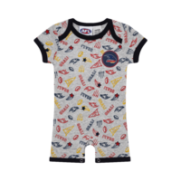 Image of Adelaide Crows Babies Short Bodysuit