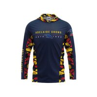 Adelaide Crows Youths Hooded Fishing Shirt