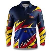 Adelaide Crows Ignition Adults Fishing Shirt