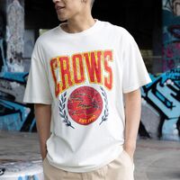 Adelaide Crows Mens Arch Graphic Tee Natural